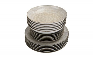 Komplet talerzy dla 6 osób 18 el. Roma/Boss 9230 Mandala