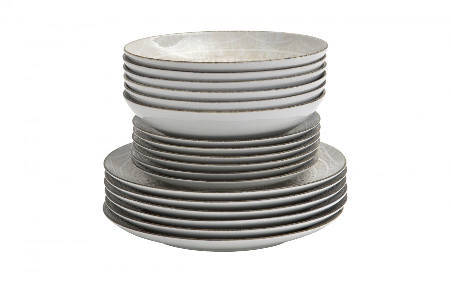 Komplet talerzy dla 6 osób 18 el. Roma/Boss 9230 Mandala