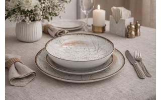 Komplet talerzy dla 6 osób 18 el. Roma/Boss 9229