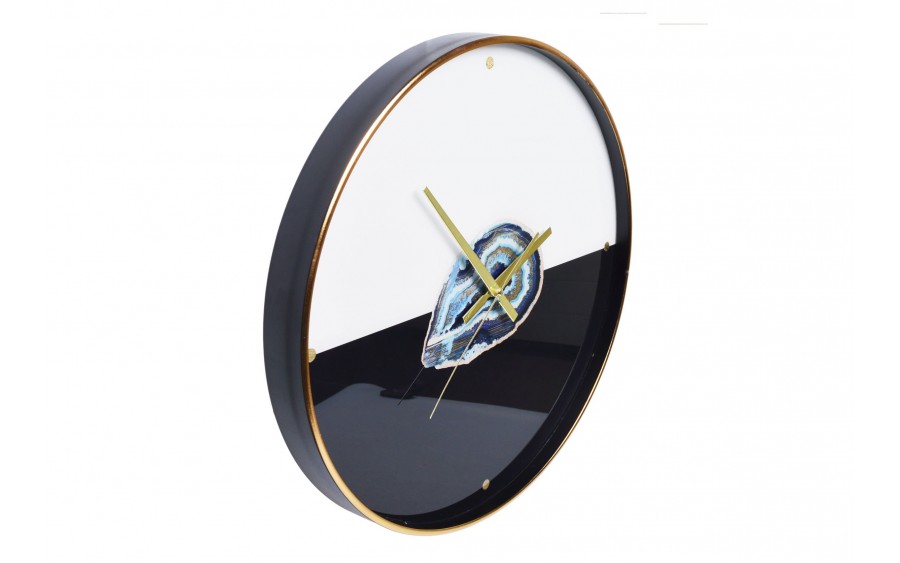 Zegar ścienny 45 cm Agat Granatowy