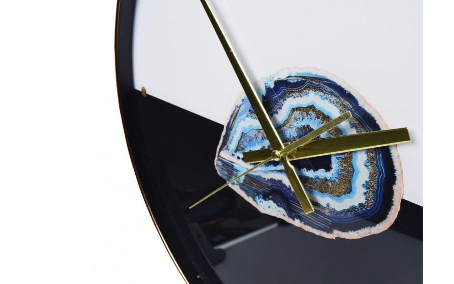 Zegar ścienny 45 cm Agat Granatowy