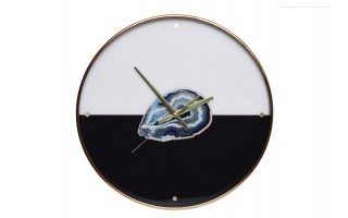 Zegar ścienny 45 cm Agat Granatowy