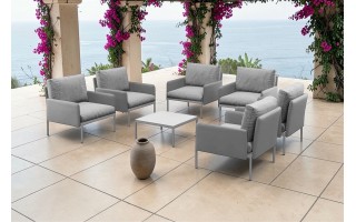 Zestaw ogrodowy ARONA IV szary