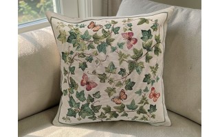 Poszewka dekoracyjna 45x45 cm Bluszcz Gobelinowa Premium