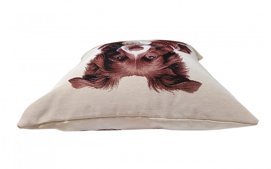 Poszewka dekoracyjna 45x45 cm Pies Border Collie Gobelinowa Premium