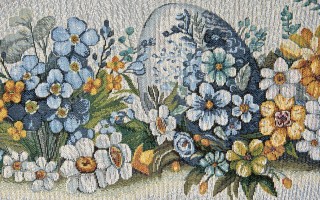 Obrus świąteczny 137x240 cm Lima 067V2 ŚW gobelinowy