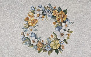 Obrus świąteczny 137x240 cm Lima 067V2 ŚW gobelinowy