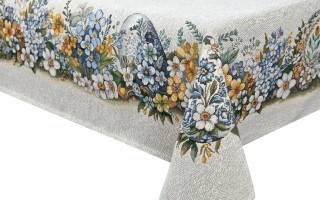 Obrus świąteczny 137x240 cm Lima 067V2 ŚW gobelinowy