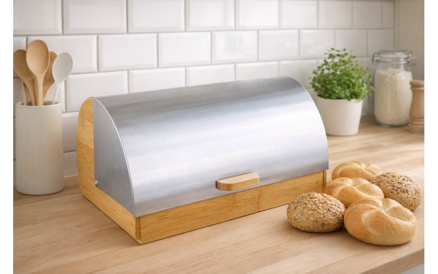 Chlebak drewniany 39x28x18,5 cm Gordon AMBITION