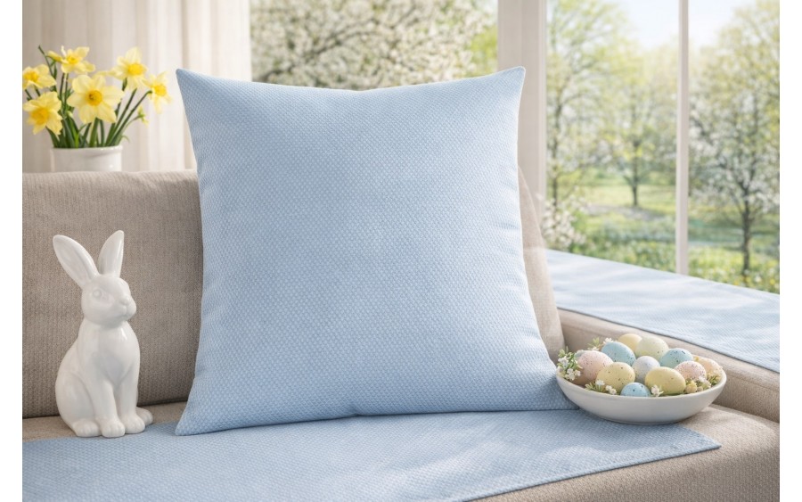 Poszewka dekoracyjna 45x45 cm Veracrus 042 niebieski