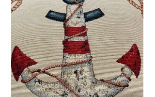 Poszewka dekoracyjna 45x45 cm Kotwica Gobelinowa Premium