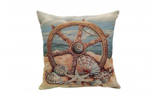Poszewka dekoracyjna 45x45 cm Morze Gobelinowa Premium