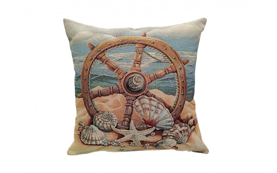 Poszewka dekoracyjna 45x45 cm Morze Gobelinowa Premium