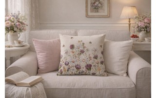 Poszewka dekoracyjna 45x45 cm Koniczynka Gobelinowa Premium