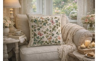 Poszewka dekoracyjna 45x45 cm Bluszcz Gobelinowa Premium