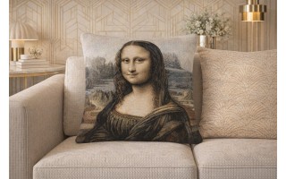 Poszewka dekoracyjna 45x45 cm Mona Lisa Gobelinowa Premium
