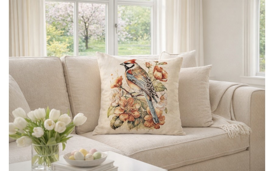 Poszewka dekoracyjna 45x45 cm Dudek Gobelinowa Premium