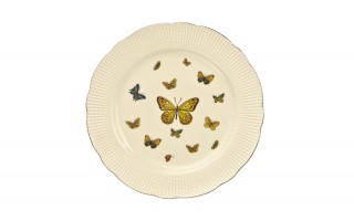 Komplet 2 talerzy deserowych 20,5 cm Motylki