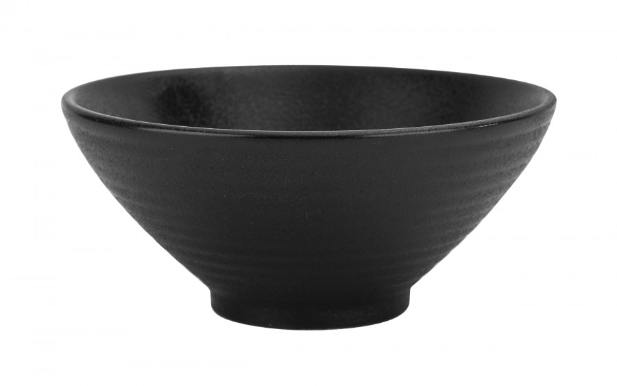 Salaterka 1L Ramen Ombres Black + pałeczki