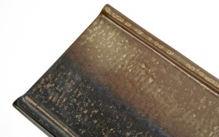 Ceramiczna patera prostokątna ONDES 39 cm – naturalna elegancja serwowania