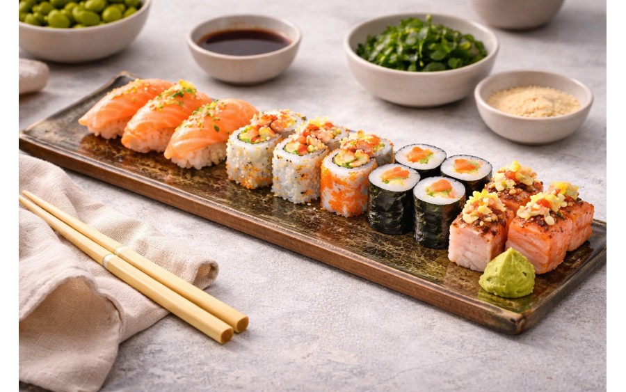 Ceramiczna patera prostokątna ONDES 39 cm – naturalna elegancja serwowania