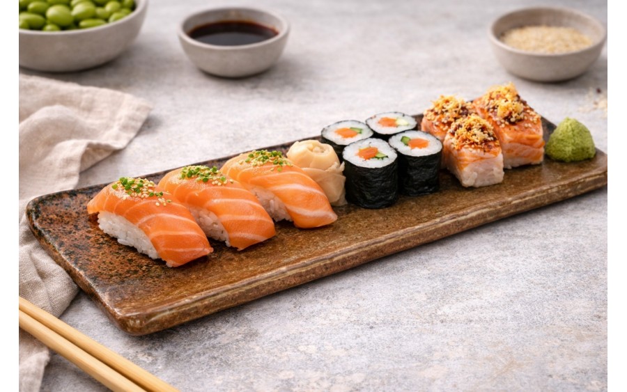 Ceramiczna patera prostokątna ONDES 31 cm – naturalna elegancja serwowania