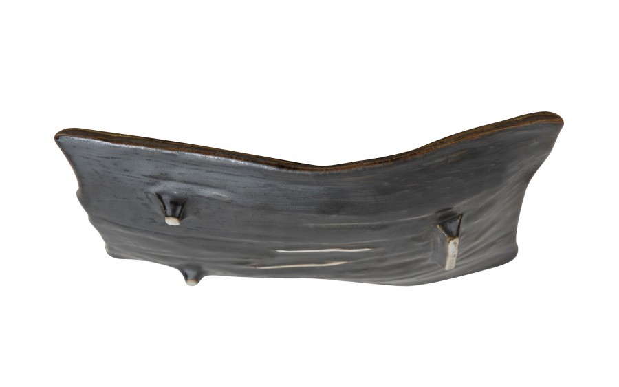 Ceramiczna patera prostokątna ONDES 21x18 cm – naturalna elegancja serwowania