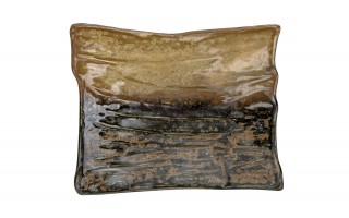 Ceramiczna patera prostokątna ONDES 21x18 cm – naturalna elegancja serwowania