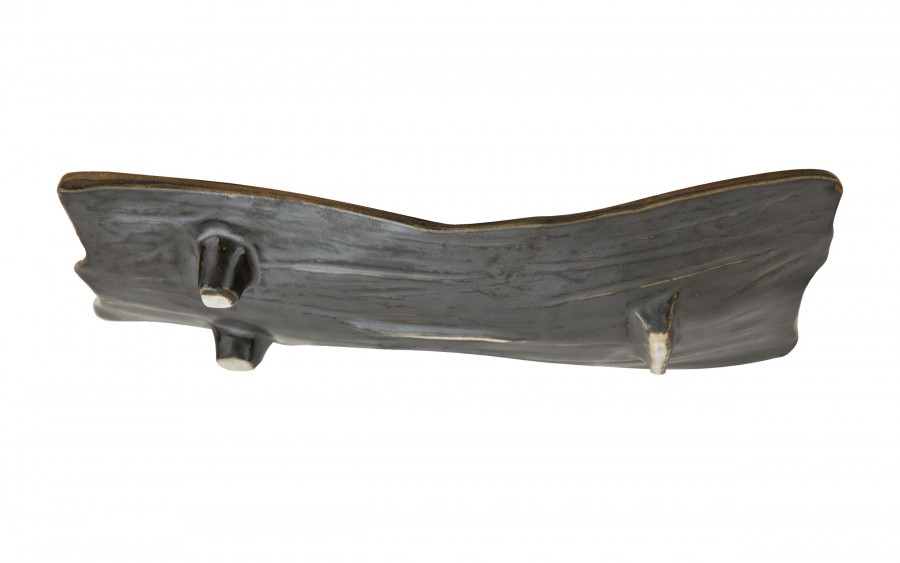 Ceramiczna patera prostokątna ONDES 21x11 cm – naturalna elegancja serwowania