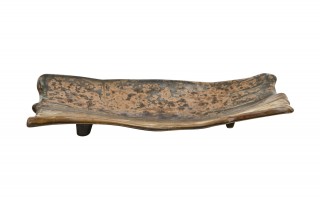 Ceramiczna patera prostokątna ONDES 21x11 cm – naturalna elegancja serwowania