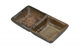 Dip podwójny ceramiczny 14 cm Ondes