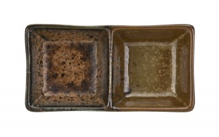 Dip podwójny ceramiczny 14 cm Ondes