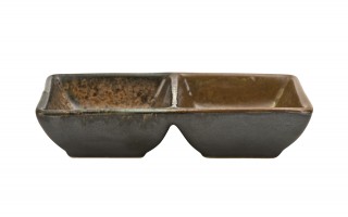 Dip podwójny ceramiczny 14 cm Ondes