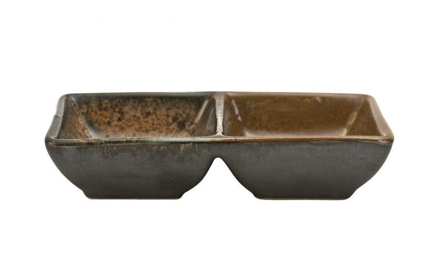 Dip podwójny ceramiczny 14 cm Ondes