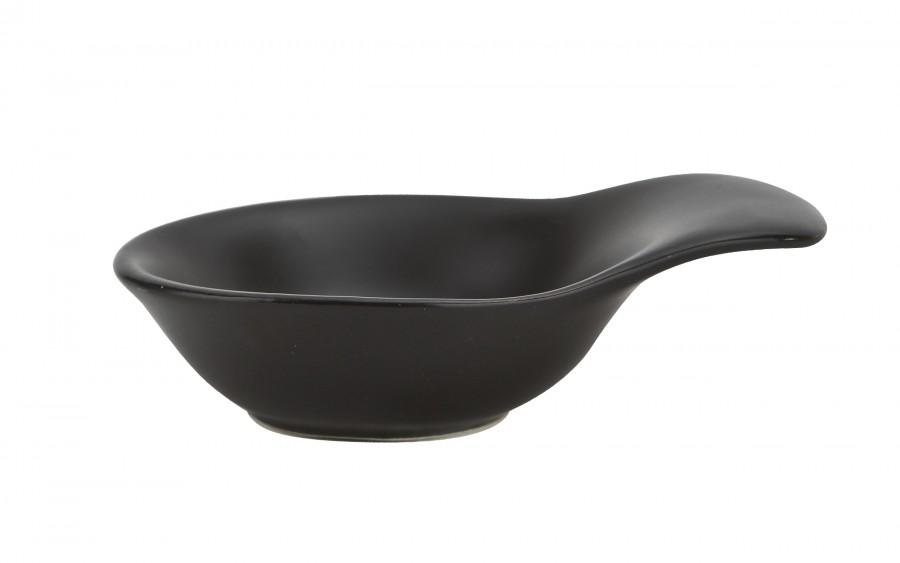 Dip dipówka z rączką czarna 11 cm