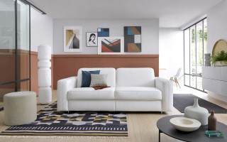 Sofa Sora 2 z funkcją spania(z materacem 120 cm)