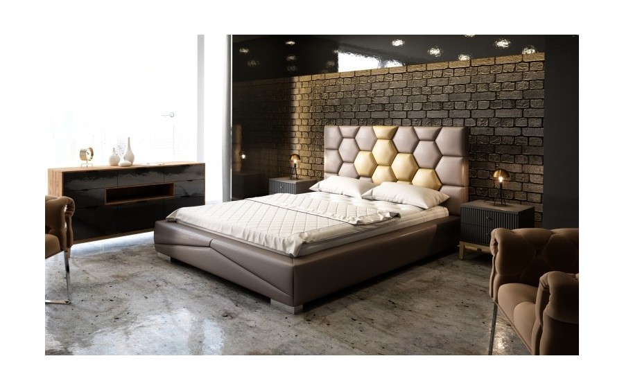 Łóżko tapicerowane Luxury VIII