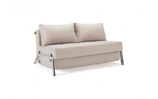 Sofa Cubed z nogami chromowanymi (160 cm)