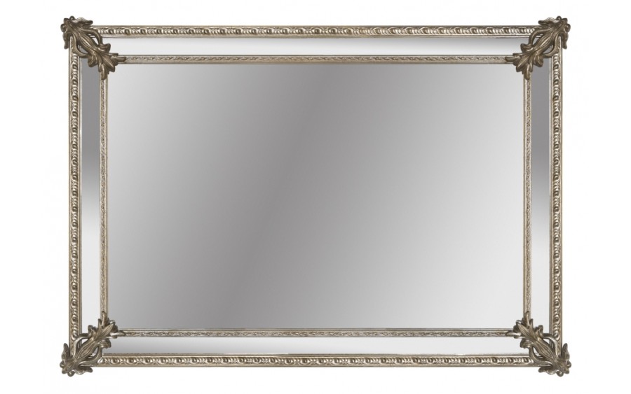 Lustro 132x92cm Country Silver/Old (280713)