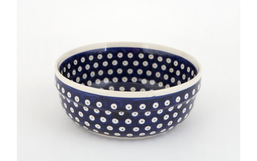 Miska 1,3 L Magnolia duża GU- 835 Bolesławiec Kropki 42