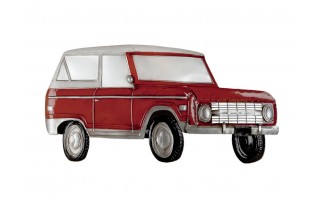 Ozdoba ścienna 48x96cm - Jeep