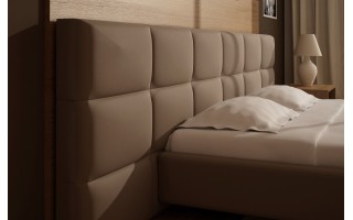 Model V łóżko tapicerowane
