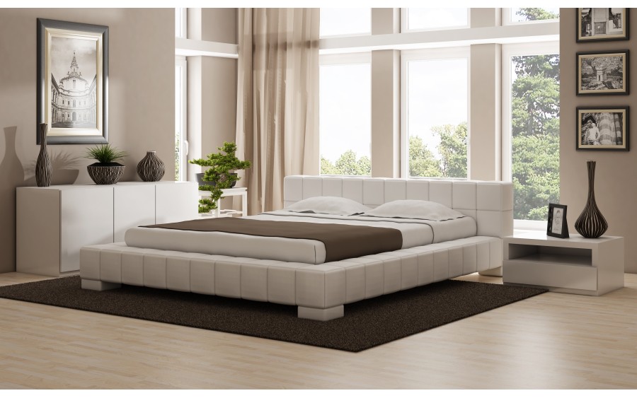 Model IX łóżko tapicerowane
