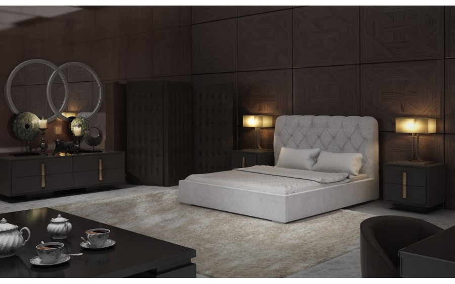 Model XXII łóżko tapicerowane