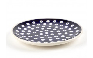 Talerz deserowy 16 cm Bolesławiec Dekor 42