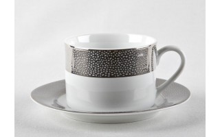 Serwis do kawy 12/27 Caviar Silver