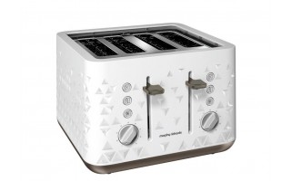 Toster Prism White 4 tosty Morphy Richards
