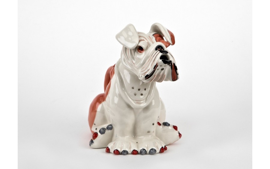 Ceramiczny imbryk Pies buldog