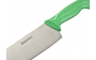 Nóż kuchenny Hendi zielony 38cm