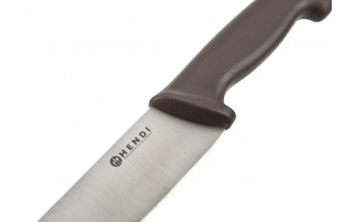 Nóż kuchenny Hendi brązowy 33cm